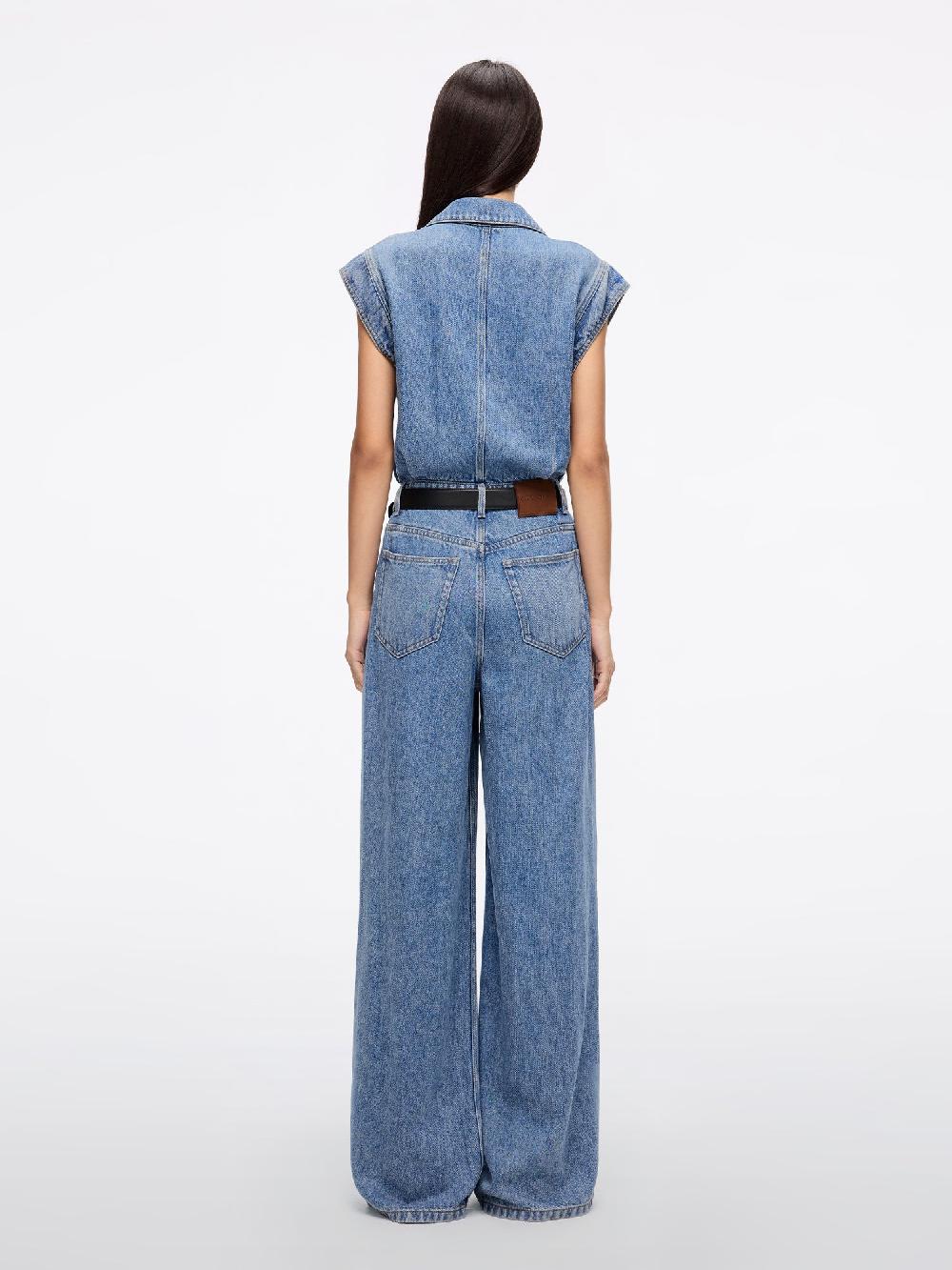 Miss Sixty DENIM JUMPSUIT MIDDLE BLUE