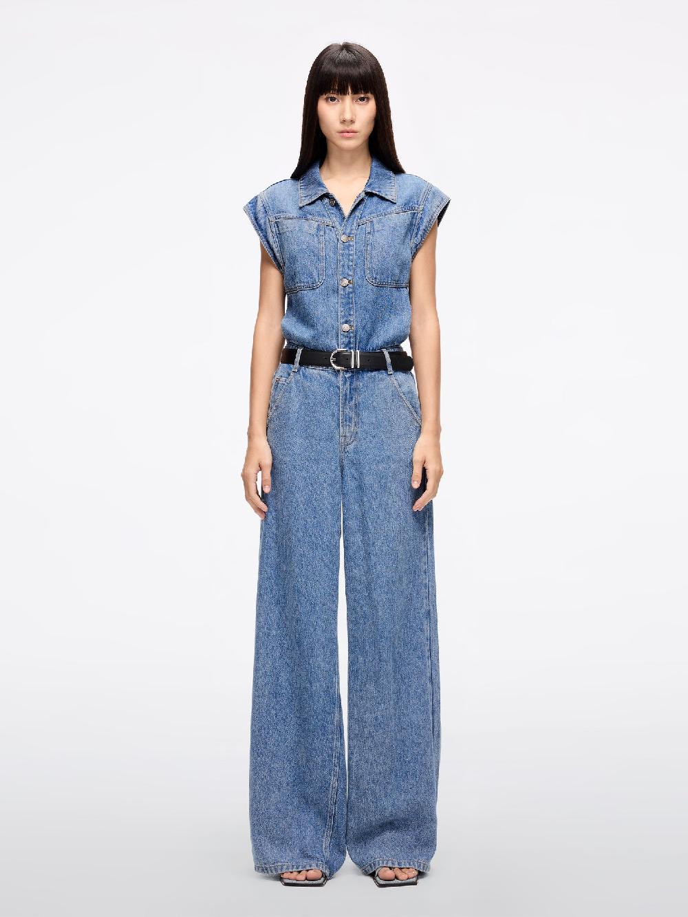 miss sixty DENIM JUMPSUIT MIDDLE BLUE