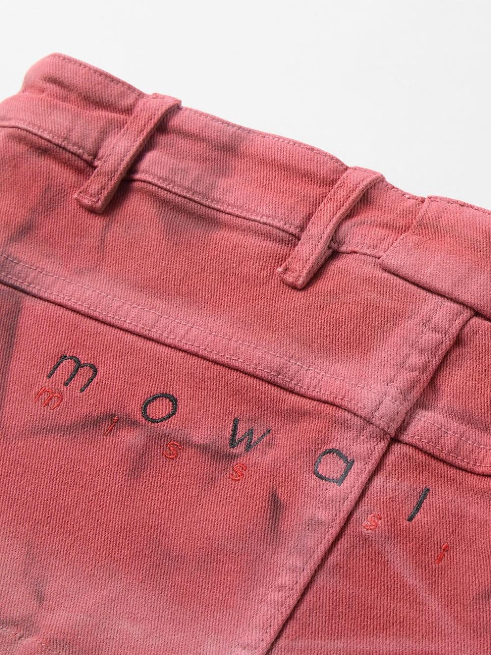 Miss Sixty DENIM MINI SKIRT BRICK RED