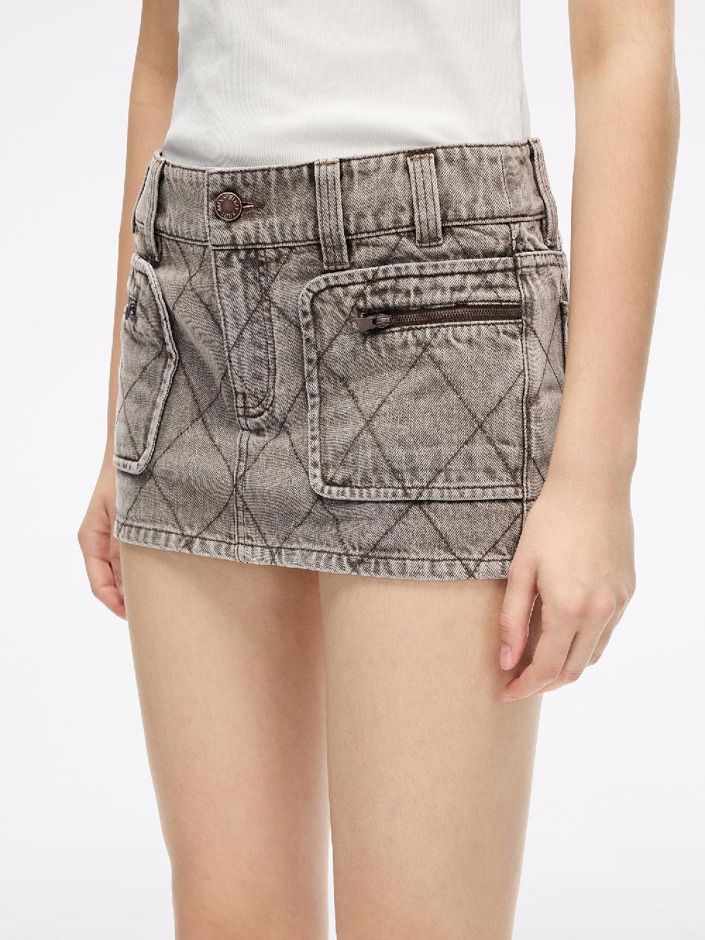 Miss Sixty DENIM MINI SKIRT KHAKI