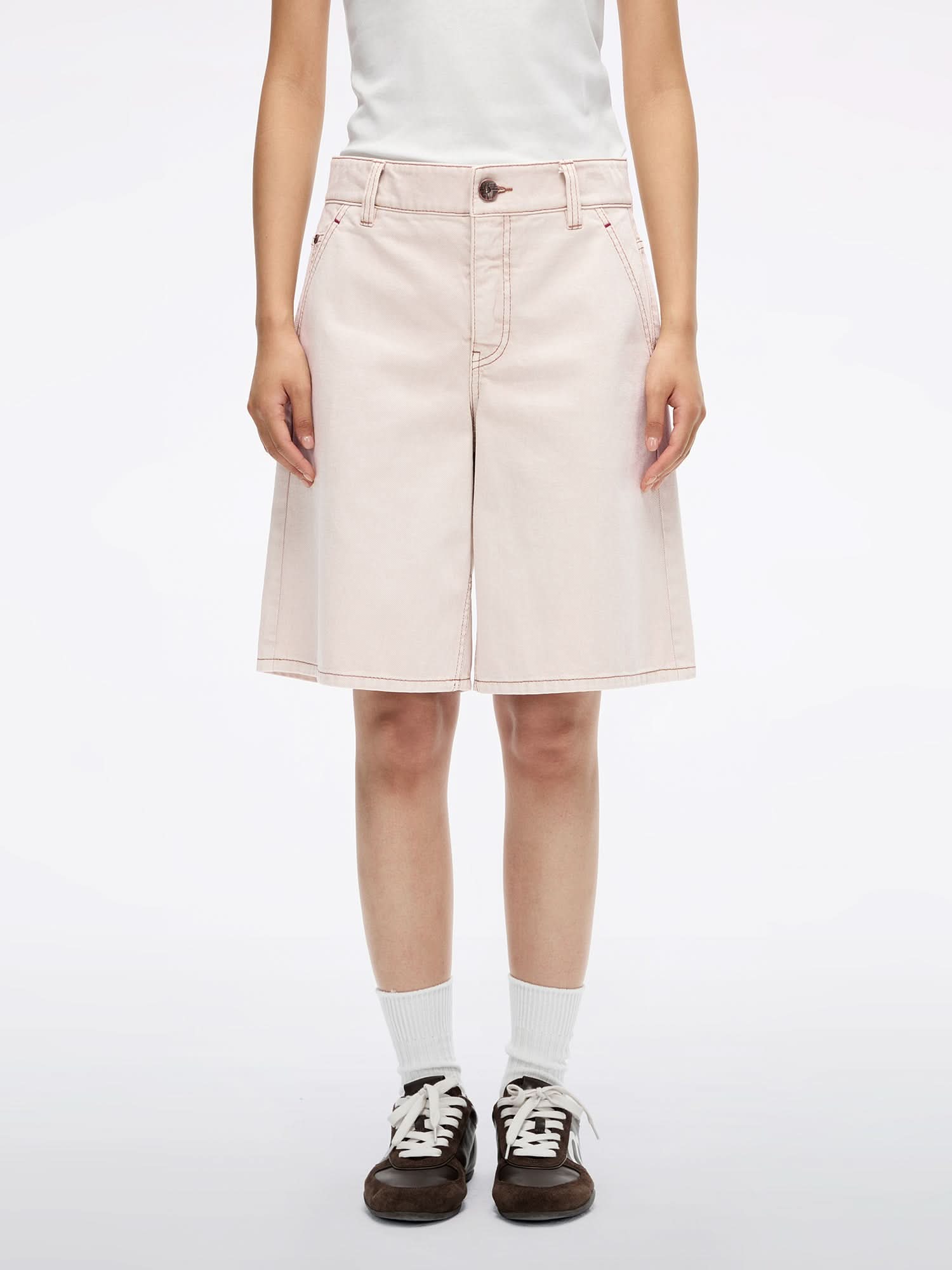 miss sixty DENIM SHORTS BEIGE