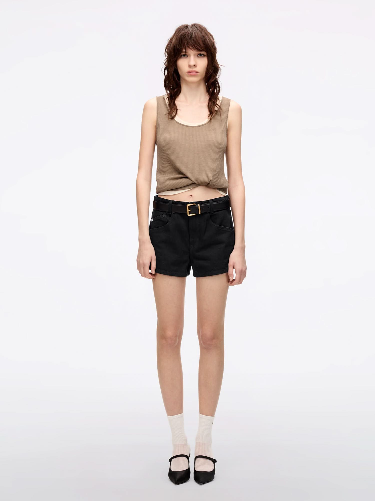 Miss Sixty DENIM SHORTS BLACK