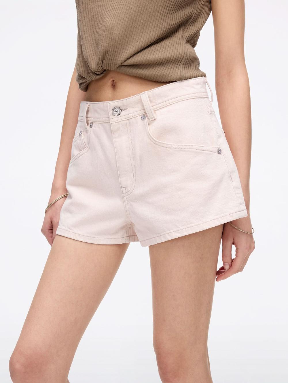 Miss Sixty DENIM SHORTS OFF WHITE