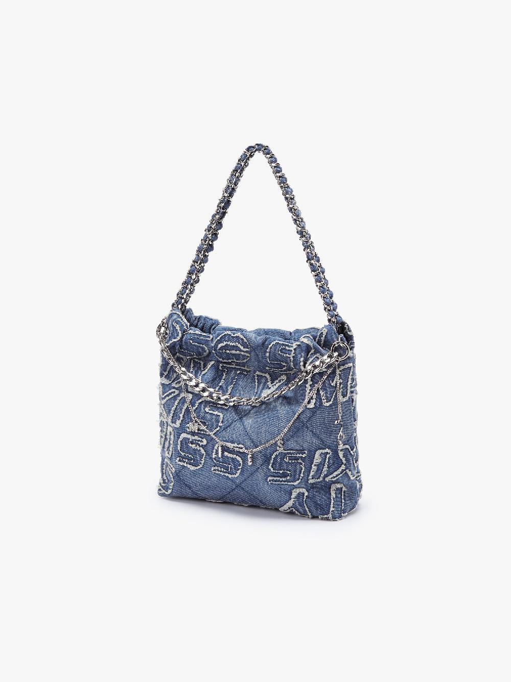 Miss Sixty DENIM SHOULDER BAG BLUE DENIM