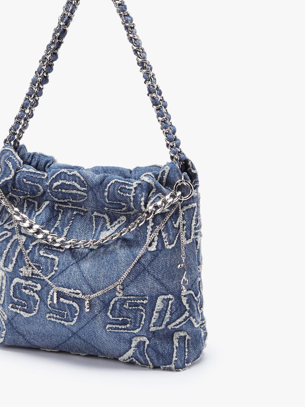 Miss Sixty DENIM SHOULDER BAG BLUE DENIM