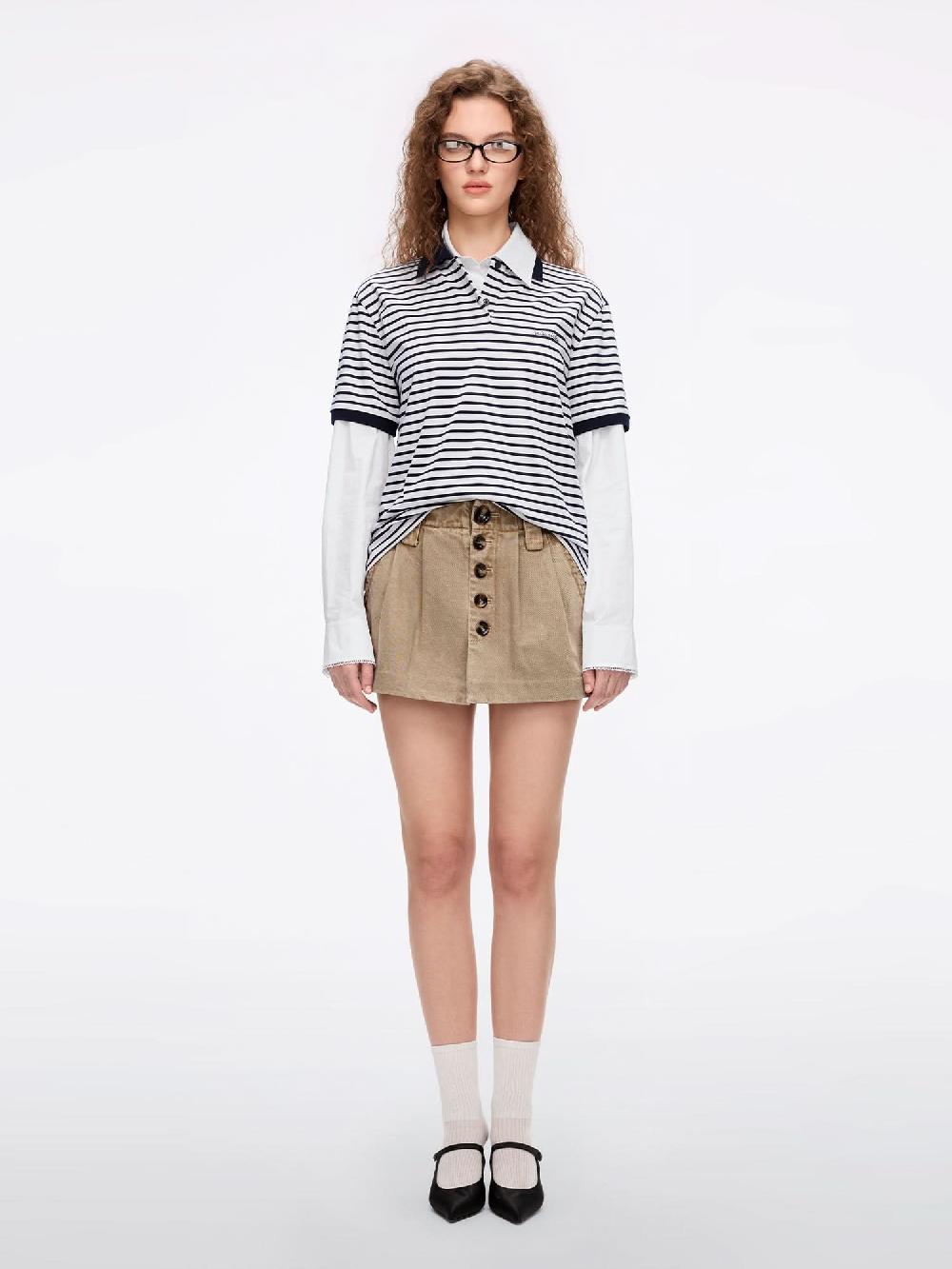 Miss Sixty DENIM SKIRT KHAKI