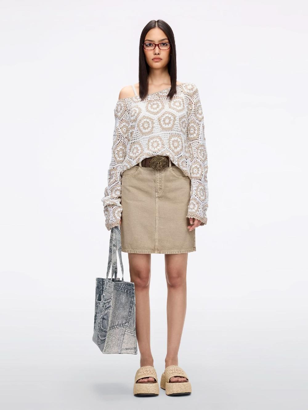 Miss Sixty DENIM SKIRT KHAKI