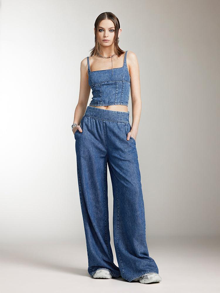 Miss Sixty DENIM VEST MIDDLE BLUE