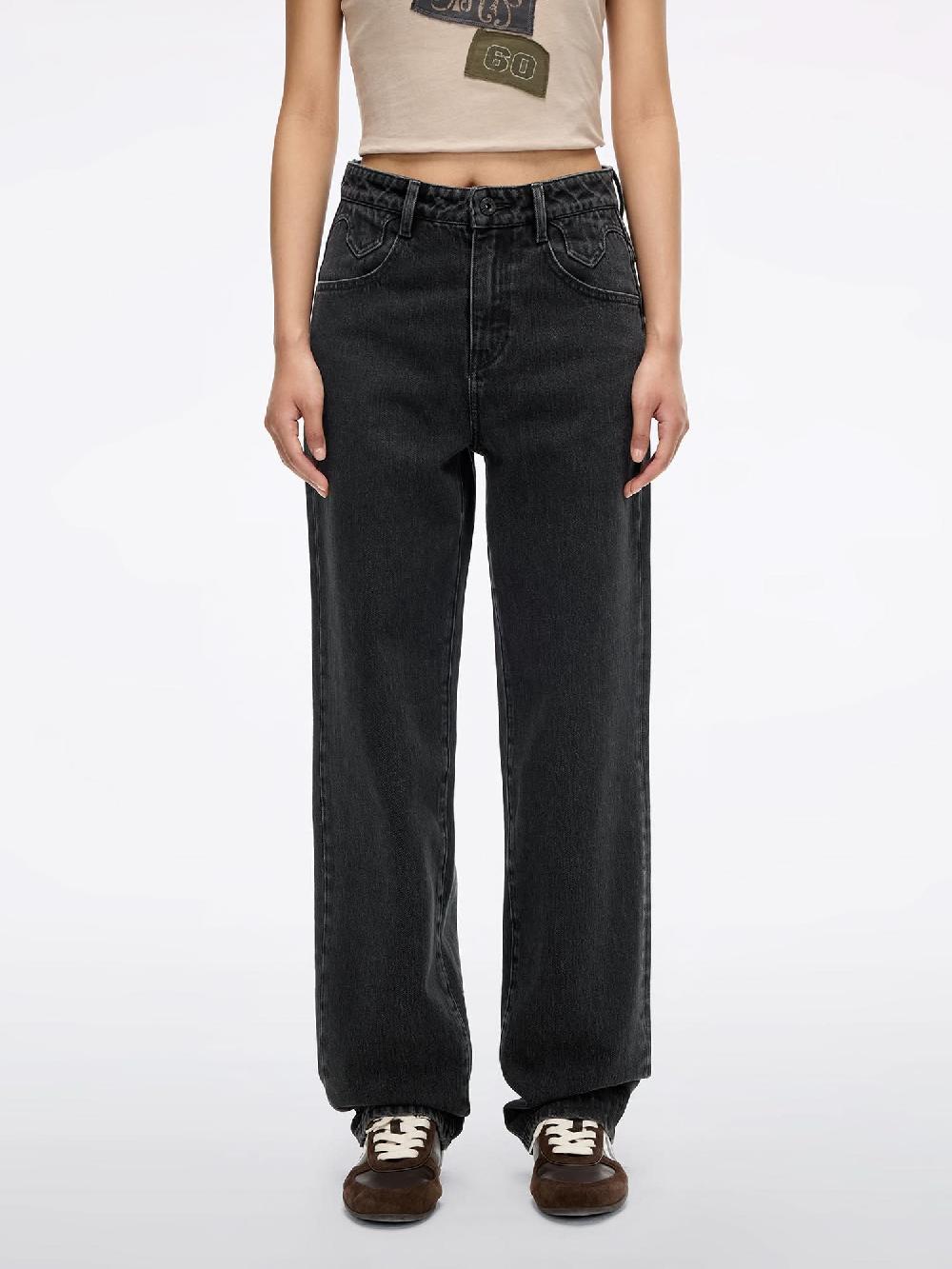 miss sixty DISTRESSED JEANS-BELLA BLACK FOG