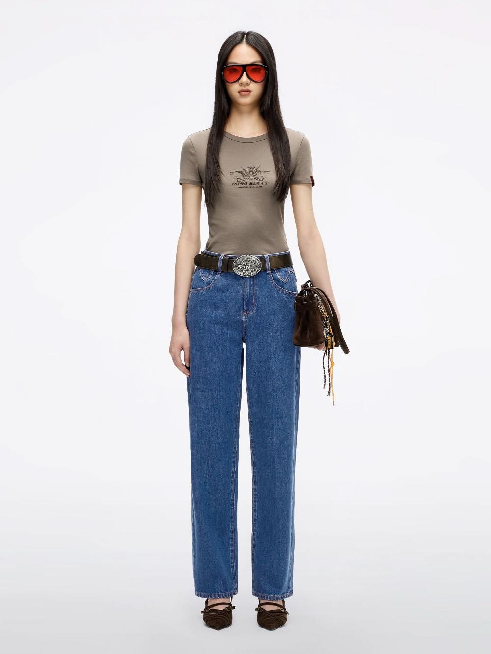 Miss Sixty DISTRESSED JEANS-BELLA DEEP BLUE