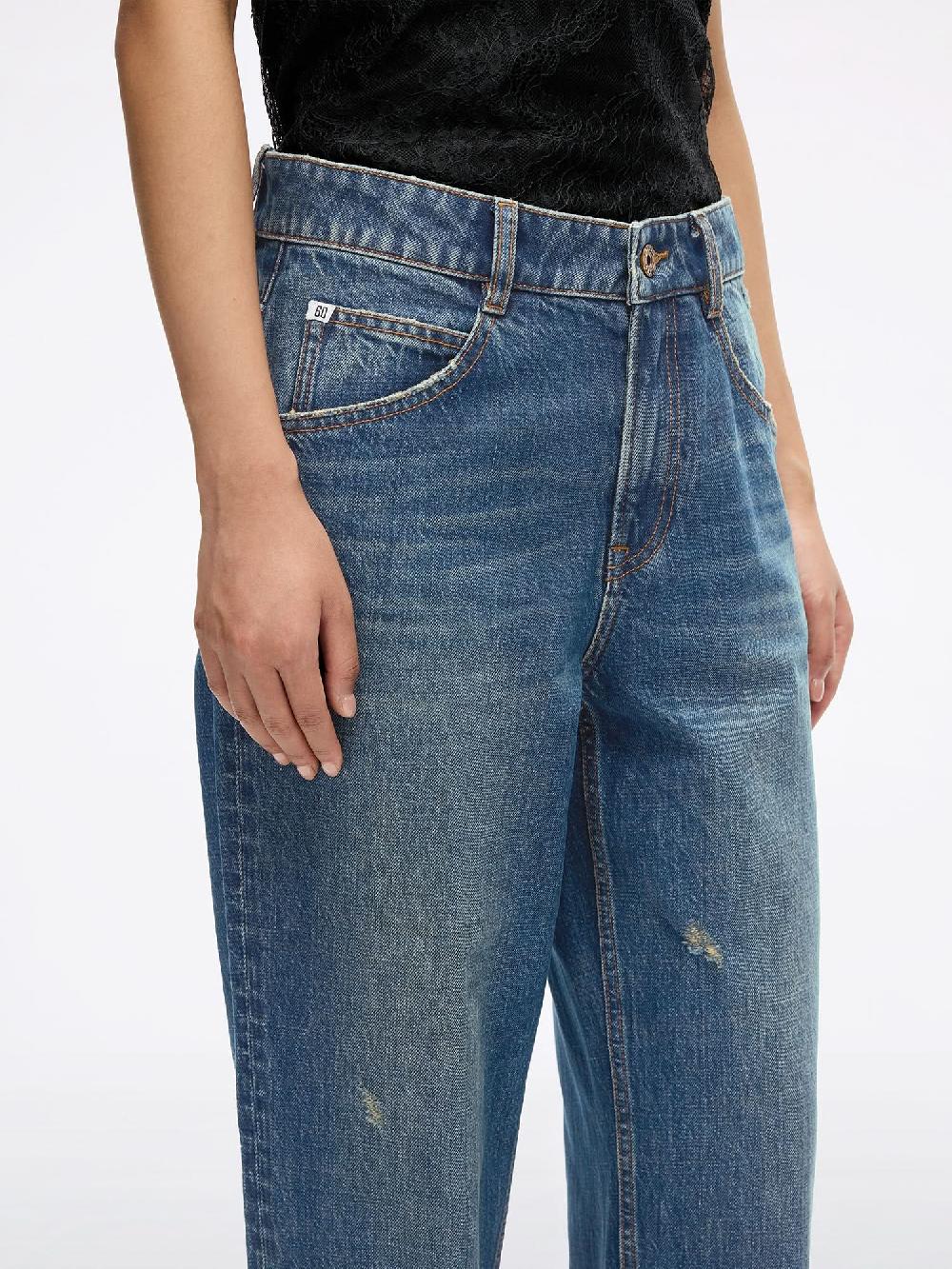 Miss Sixty DISTRESSED JEANS-VICKI MIDDLE BLUE