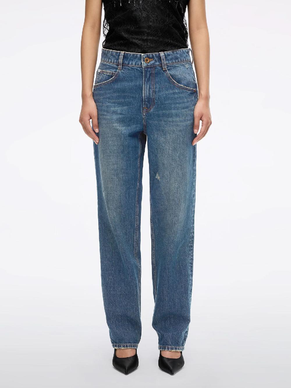 miss sixty DISTRESSED JEANS-VICKI MIDDLE BLUE