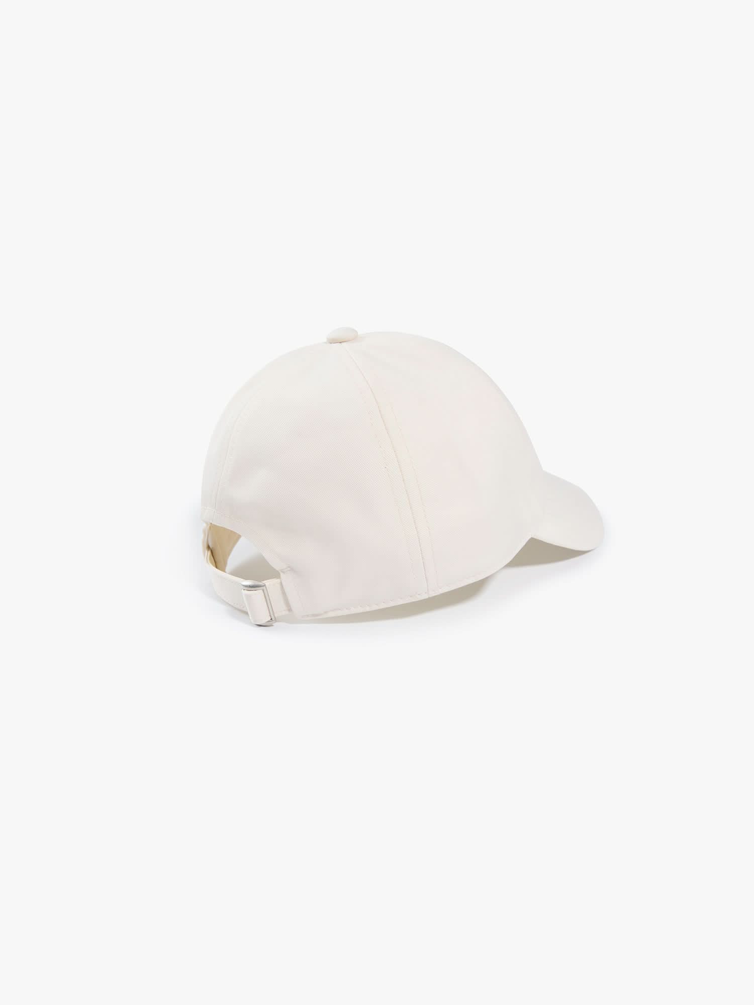 Miss Sixty EMBROIDERED BASEBALL CAP OFF WHITE