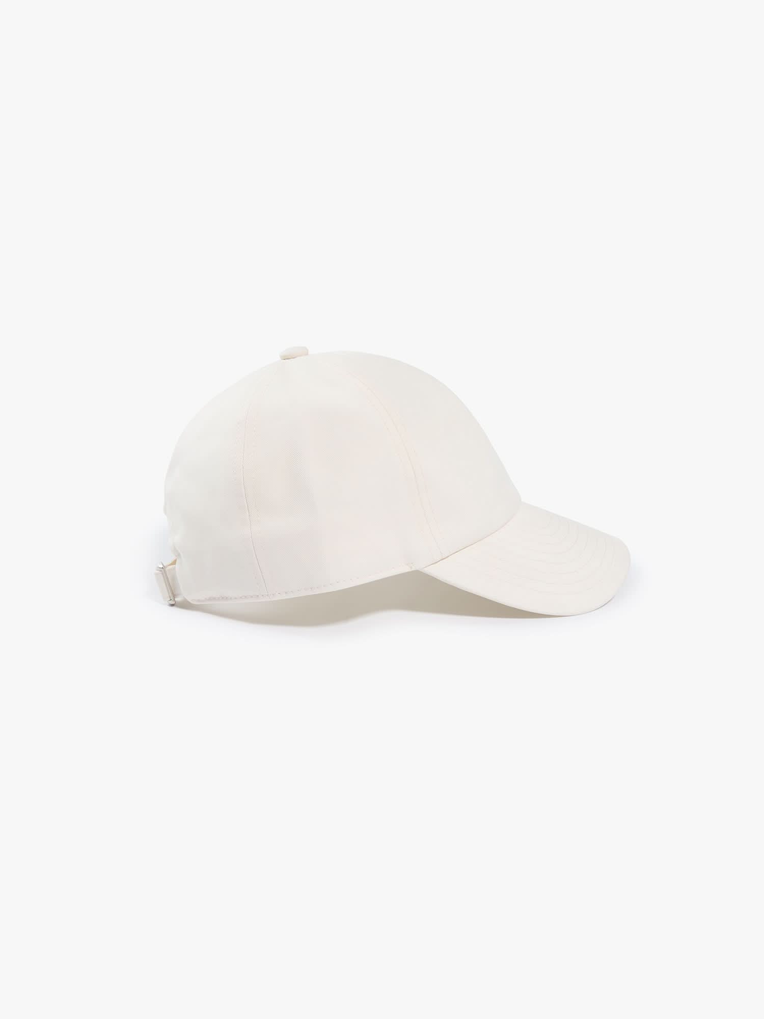 Miss Sixty EMBROIDERED BASEBALL CAP OFF WHITE