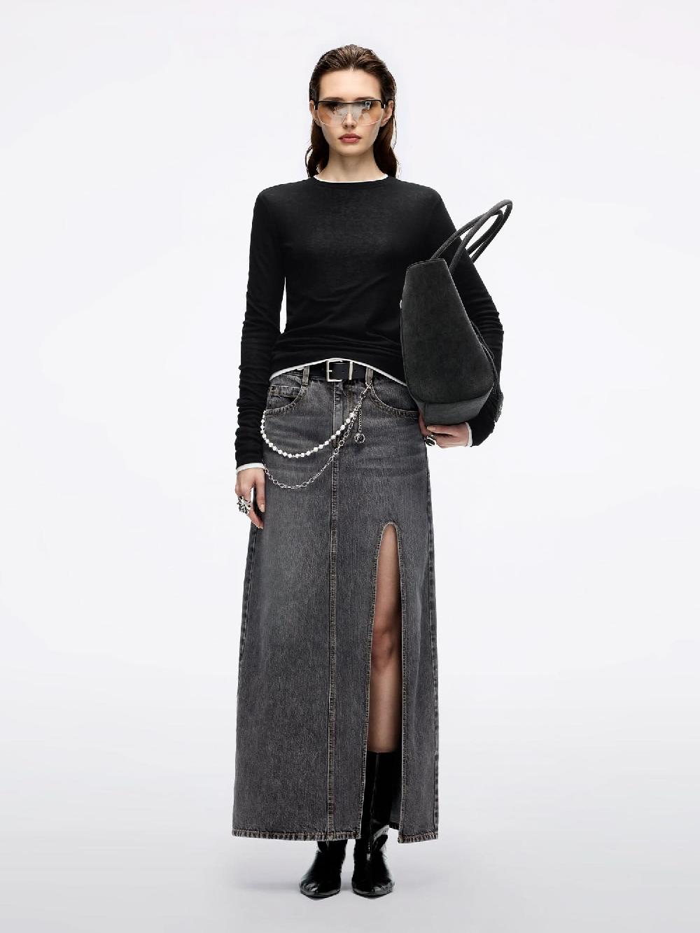 Miss Sixty FAUX LAYERED T-SHIRT BLACK