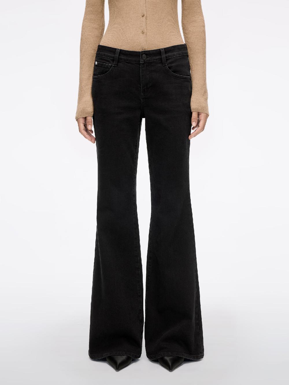miss sixty FLARE JEANS BLACK FOG
