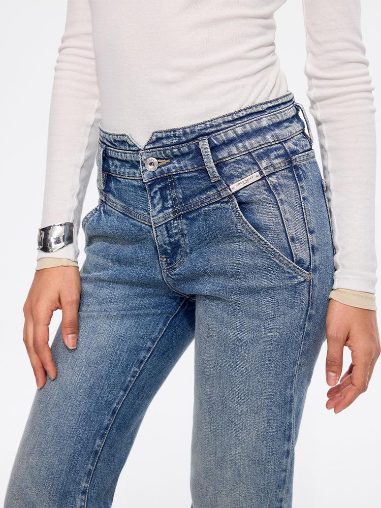 Miss Sixty FLARED JEANS-ALICE MIDDLE BLUE