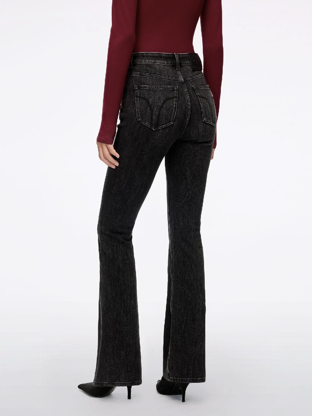 Miss Sixty FLARED JEANS BLACK FOG