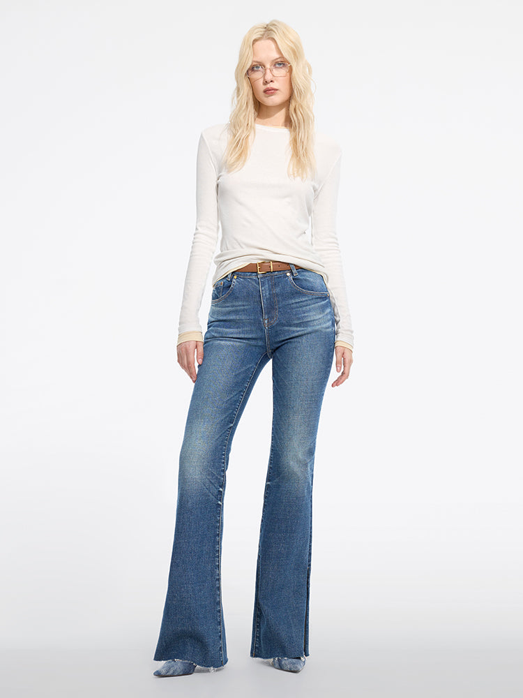 Miss Sixty FLARED JEANS DEEP BLUE