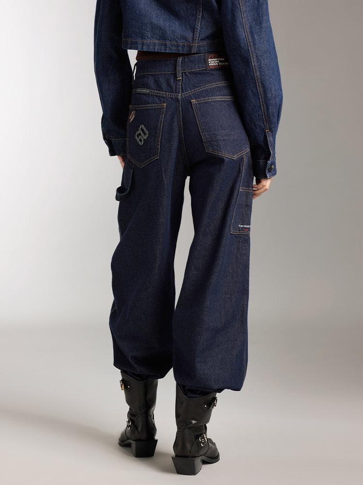 Miss Sixty FUNCTIONAL STRAIGHT JEANS BLACK BLUE