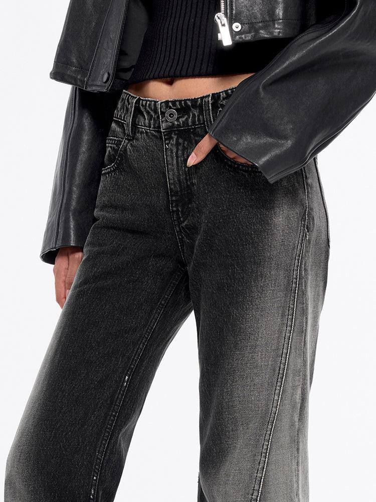Miss Sixty GRADIENT BOOTCUT JEANS BLACK FOG