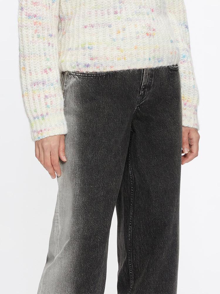 Miss Sixty GRADIENT STRAIGHT-LEG JEANS BLACK FOG