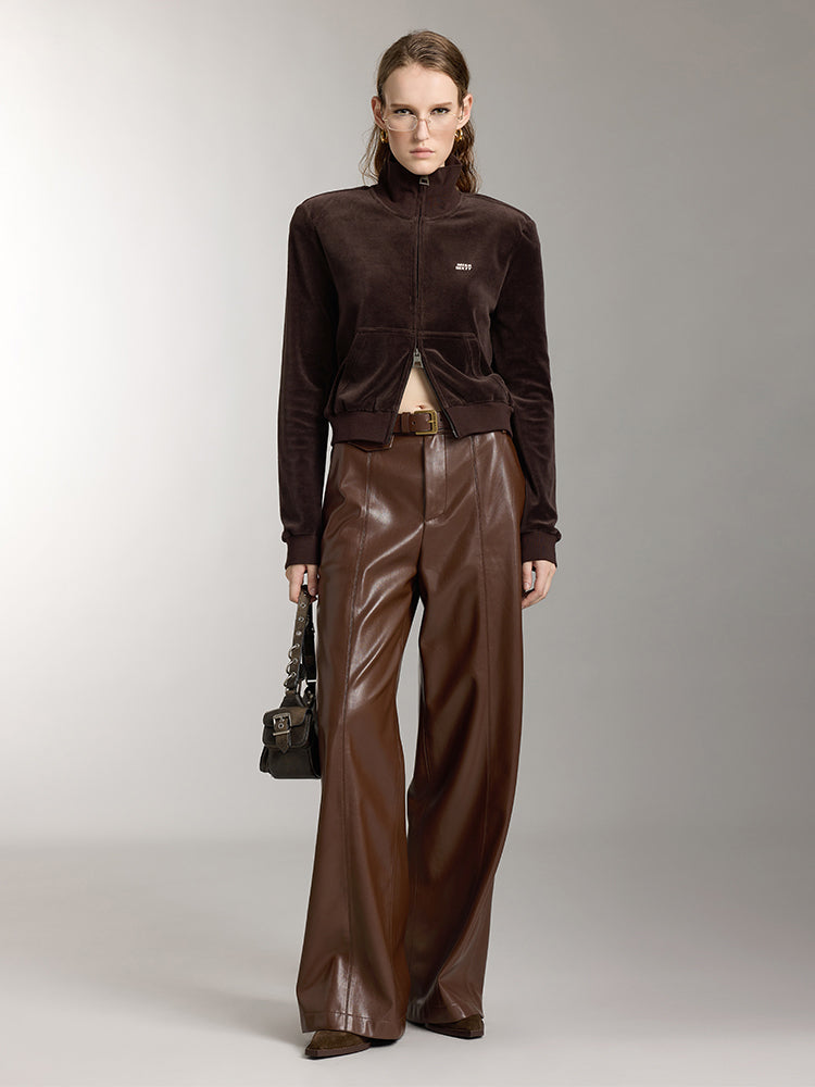 Miss Sixty HIGH RISE WIDE LEG PANTS SUMMER TAN