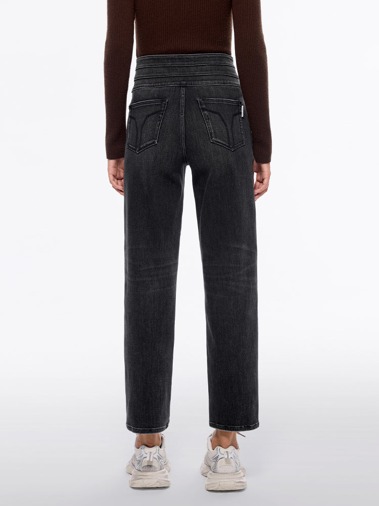 Miss Sixty HIGH WAISTED JEANS DARK GREY