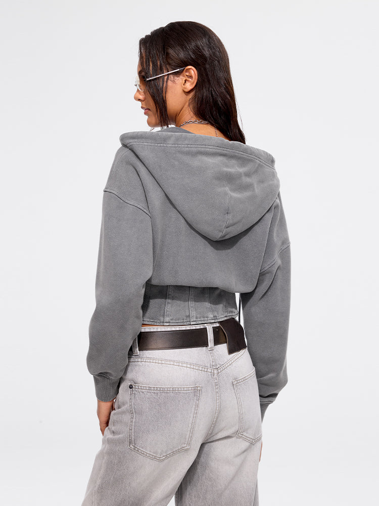 Miss Sixty HOODED SWEATSHIRT GREY