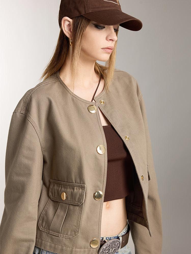 Miss Sixty KHAKI GREEN JACKET KHAKI GREEN