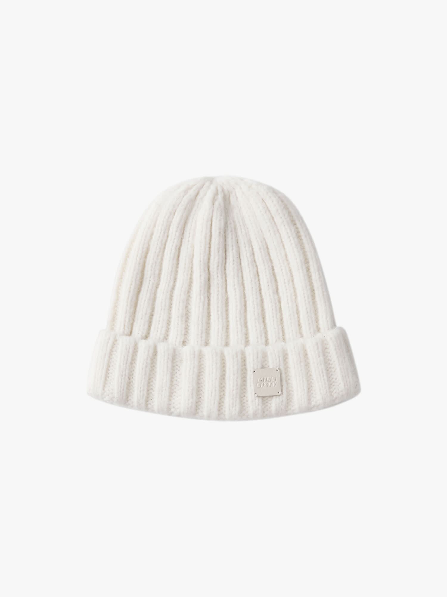 miss sixty KNIT BEANIE OFF WHITE