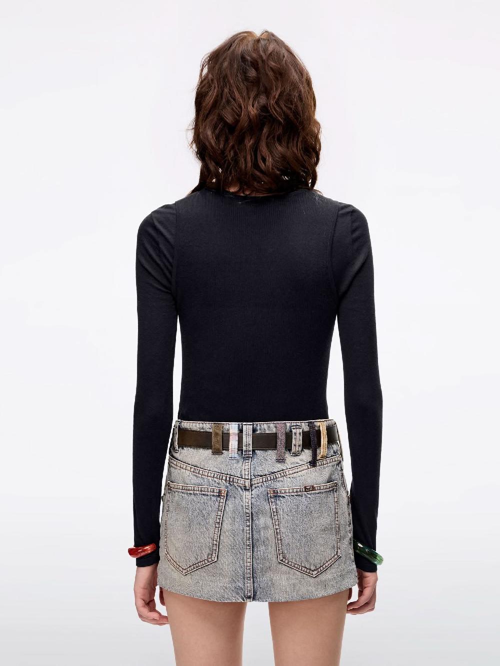 Miss Sixty KNIT TOP BLACK