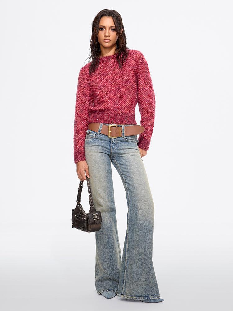 Miss Sixty KNITTED SWEATER BRIGHT RED