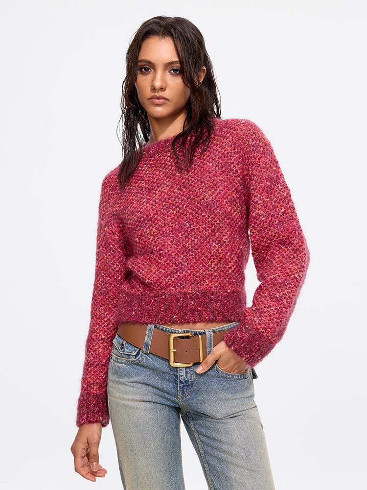 miss sixty KNITTED SWEATER BRIGHT RED