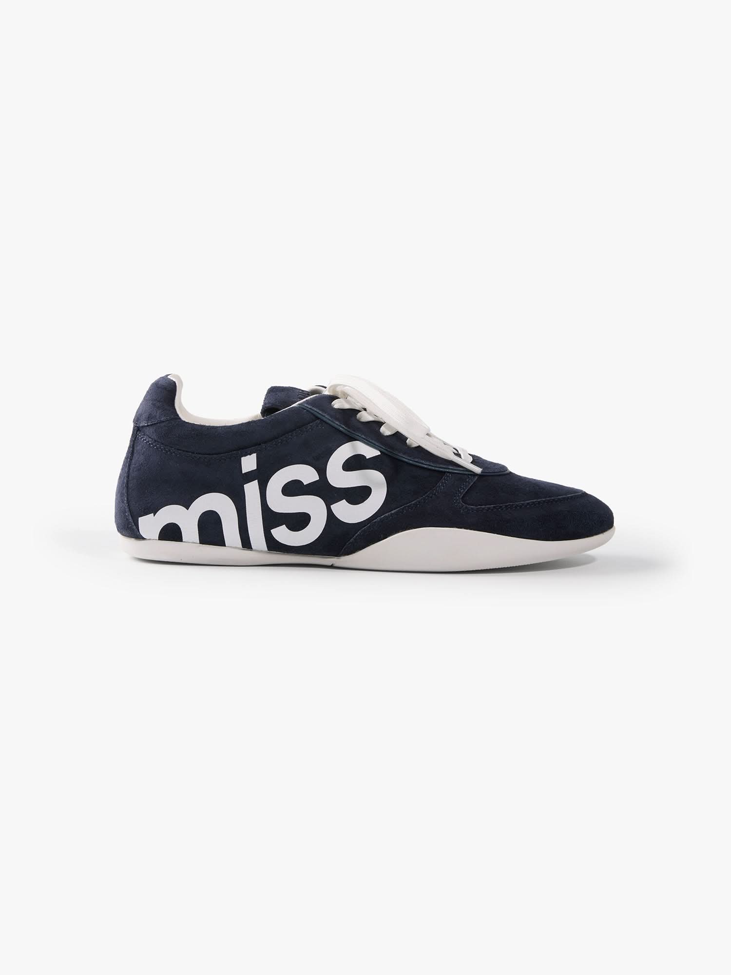 miss sixty LACE-UP SNEAKERS BROWN BLUE