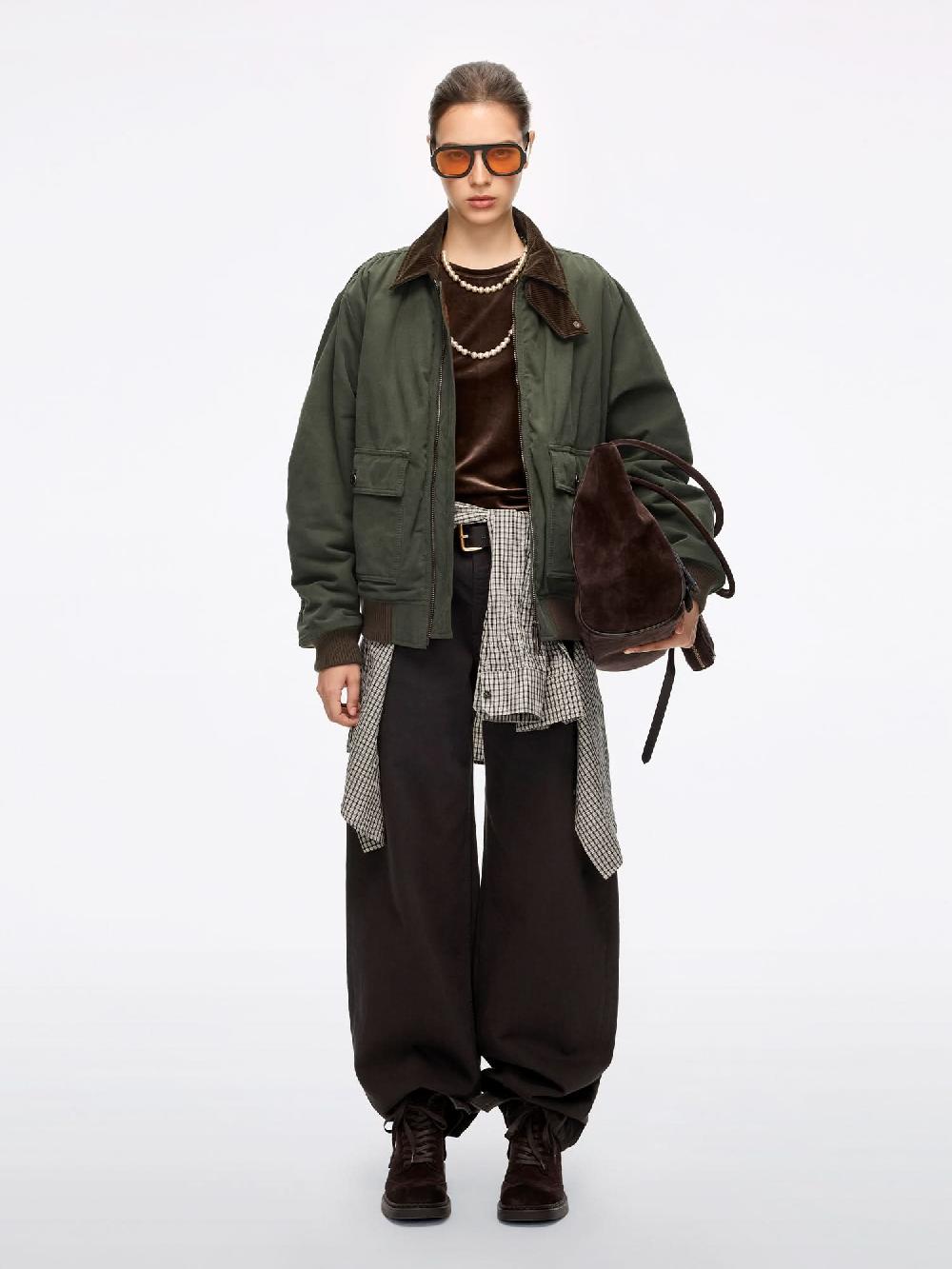 Miss Sixty LAPEL JACKET ARMY GREEN