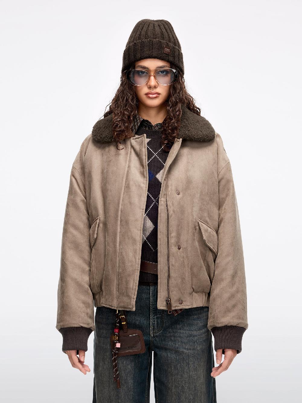 miss sixty LAPEL JACKET BROWN