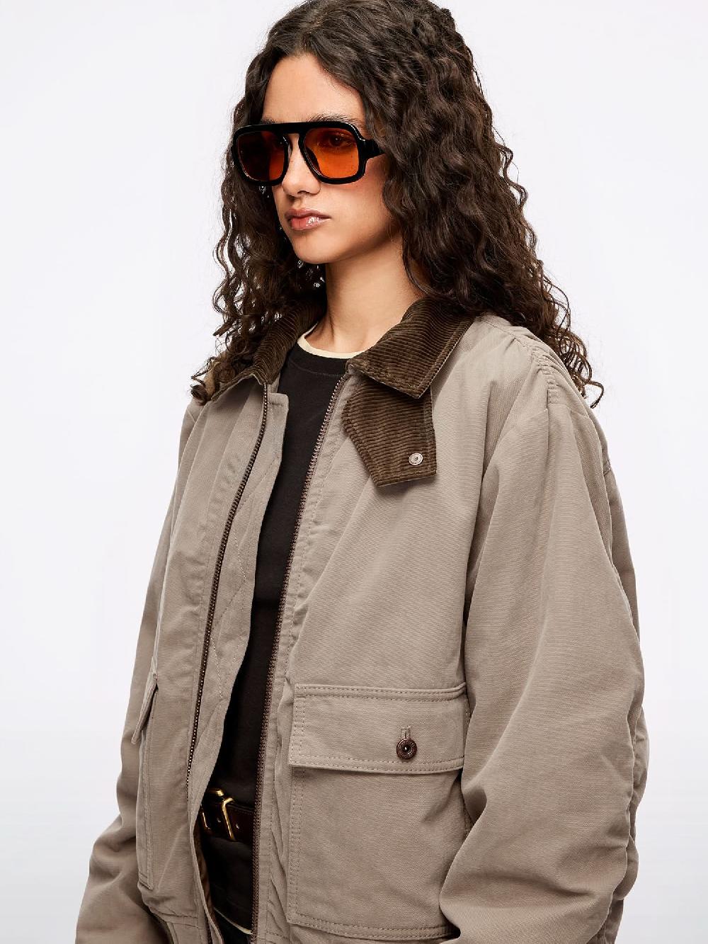Miss Sixty LAPEL JACKET KHAKI