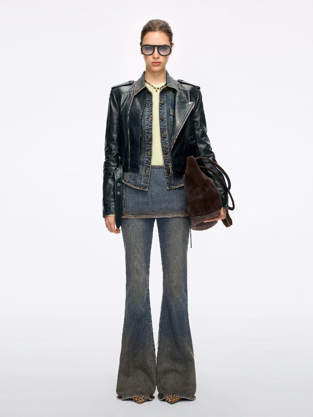 Miss Sixty LAYERED FLARED JEANS MIDDLE BLUE