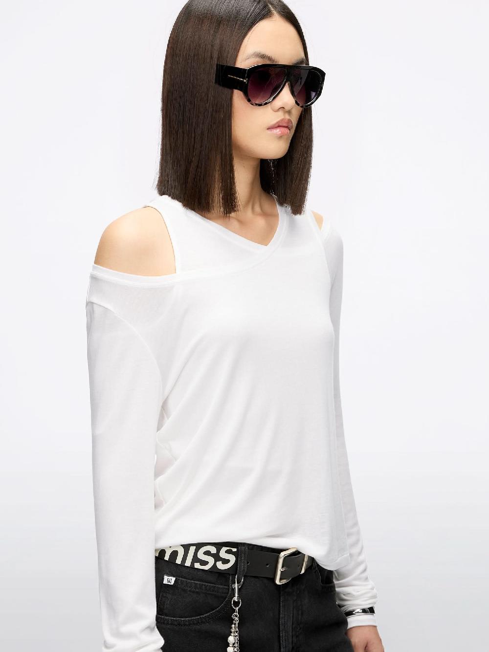 Miss Sixty LAYERED T-SHIRT WHITE