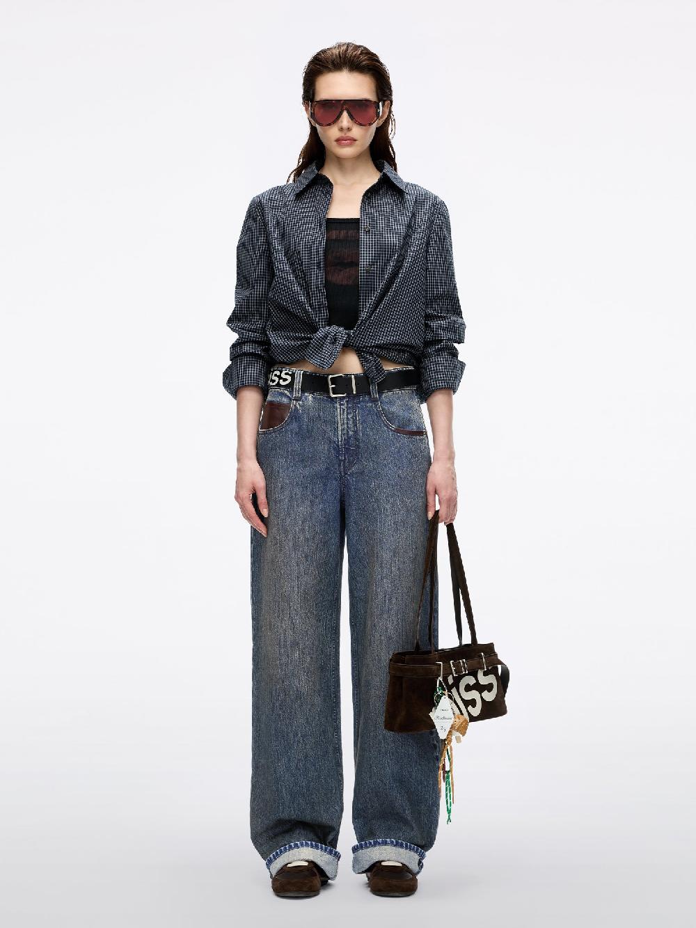 Miss Sixty LEATHER BELT BLACK