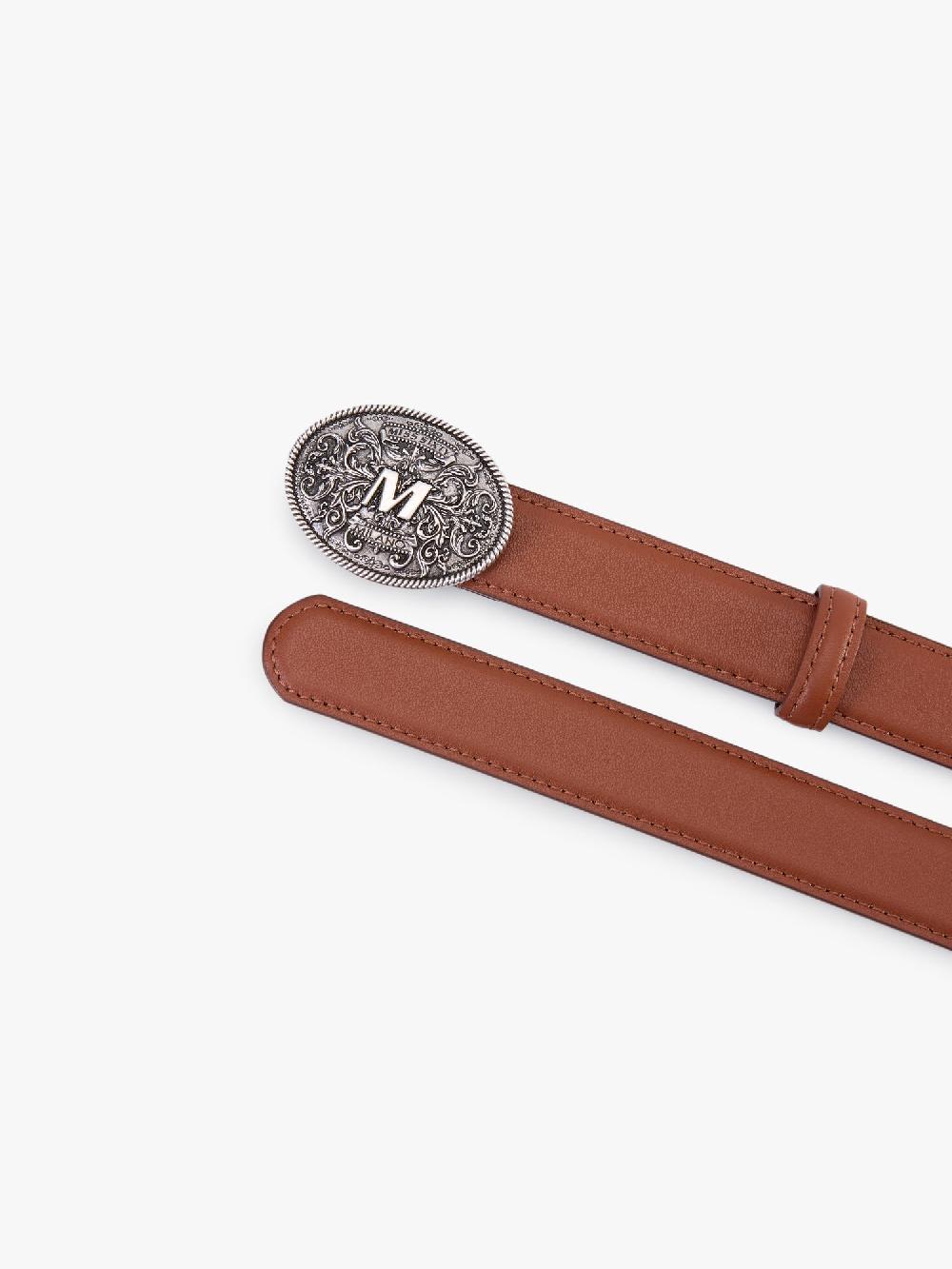 Miss Sixty LEATHER BELT BROWN ORANGE