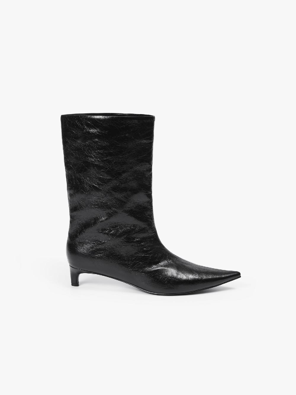 miss sixty LEATHER BOOTS BLACK