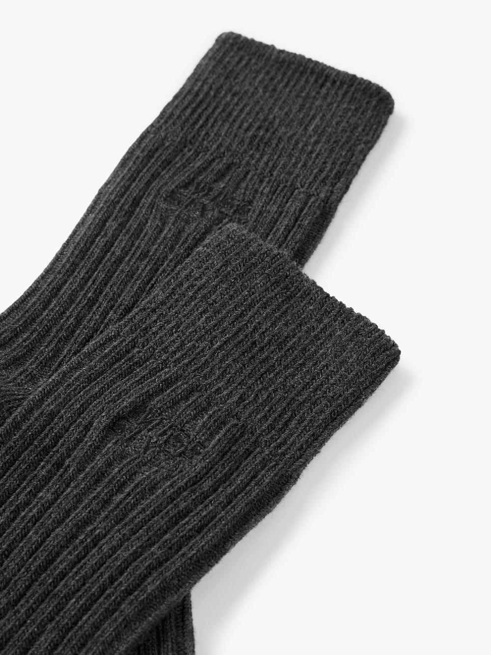 Miss Sixty LOGO CREW SOCKS DARK HEATHER GREY