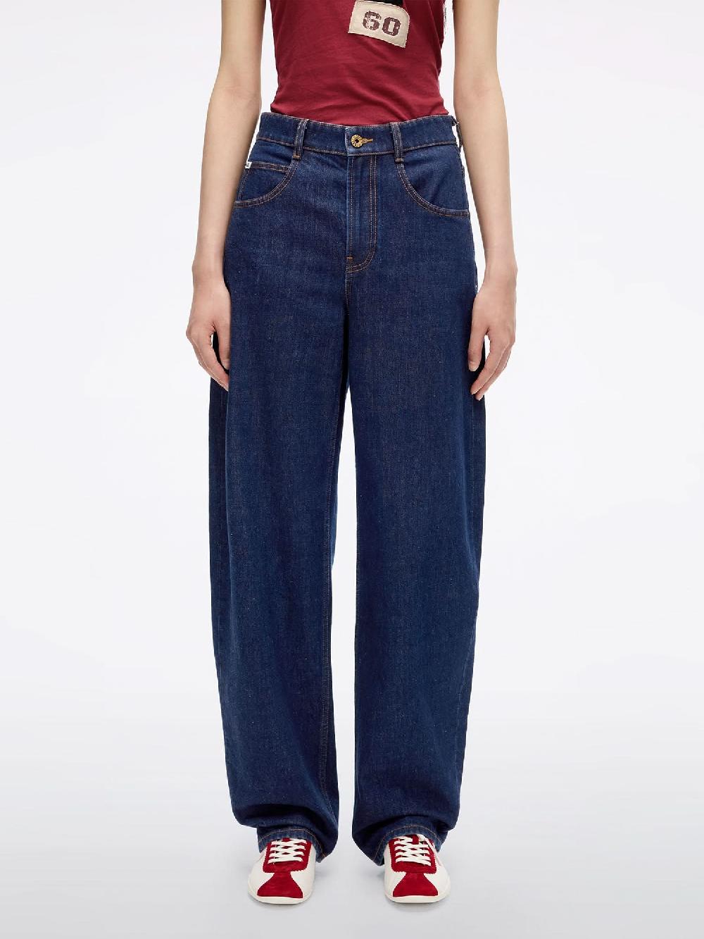 miss sixty LOOSE-FIT JEANS-ELIZABETH DEEP BLUE