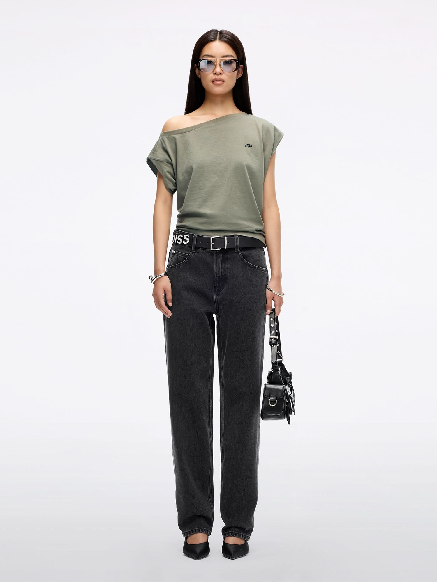 Miss Sixty LOOSE-FIT JEANS-VICKI BLACK FOG