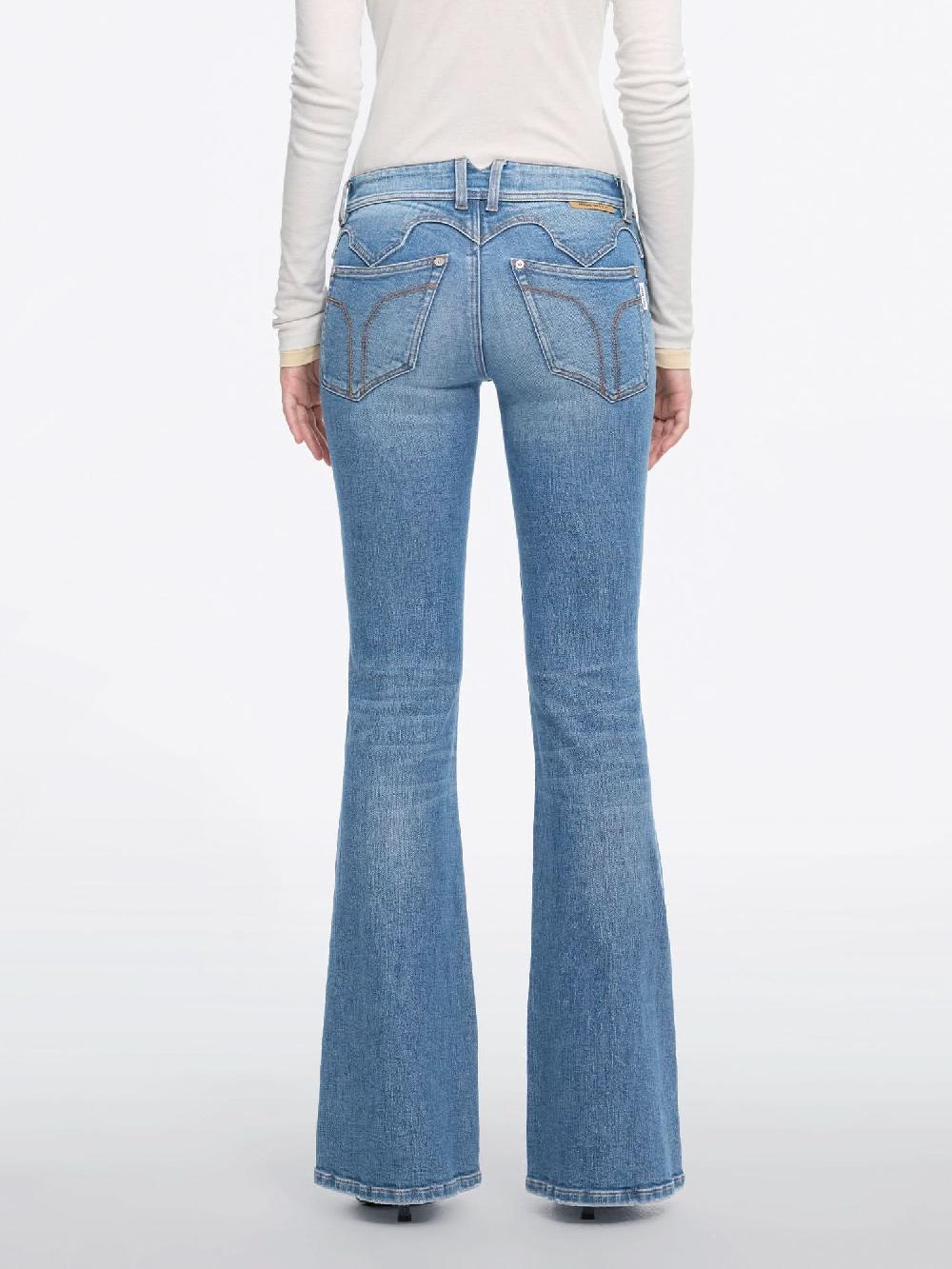Miss Sixty LOW-RISE FLARED JEANS-BELLA LIGHT BLUE
