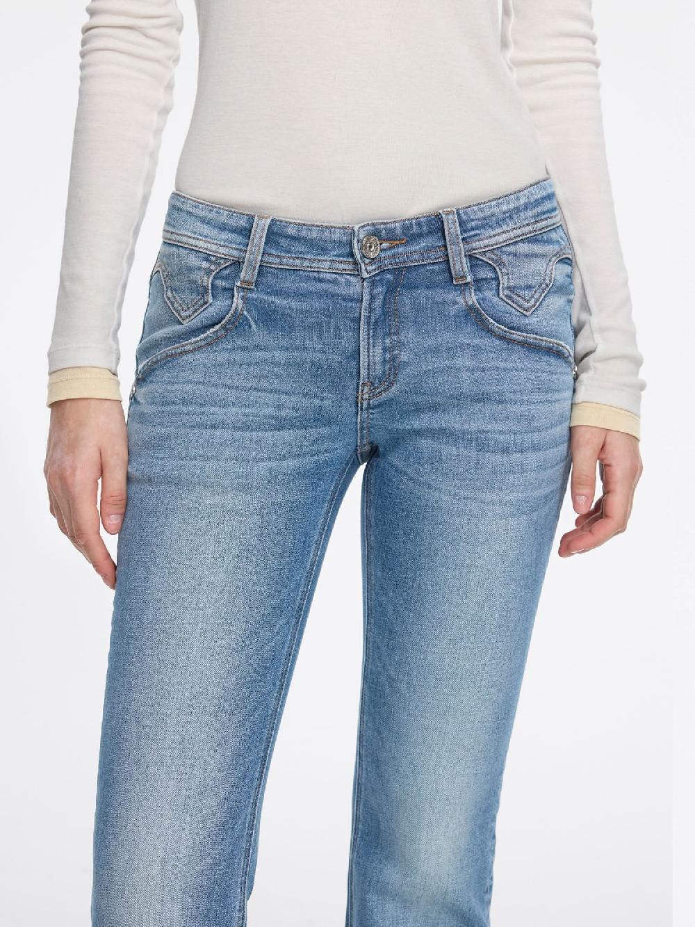 Miss Sixty LOW-RISE FLARED JEANS-BELLA LIGHT BLUE