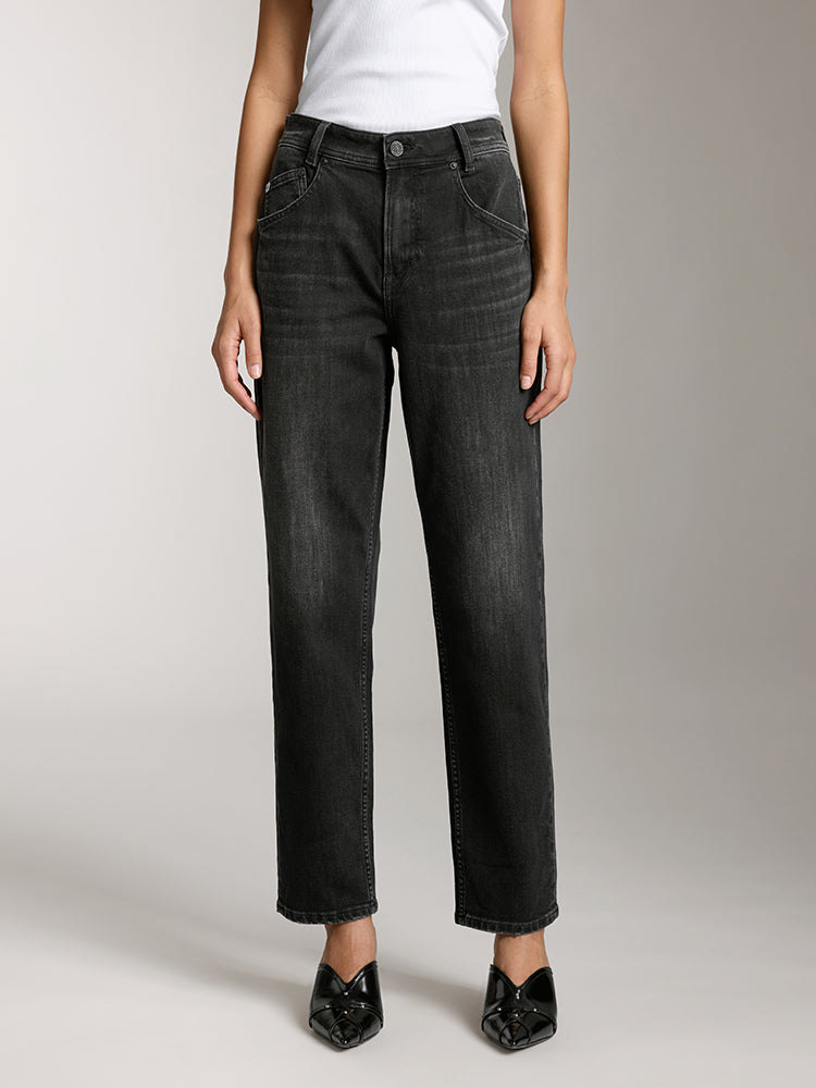miss sixty LOW RISE JEANS IN BLACK BLACK FOG