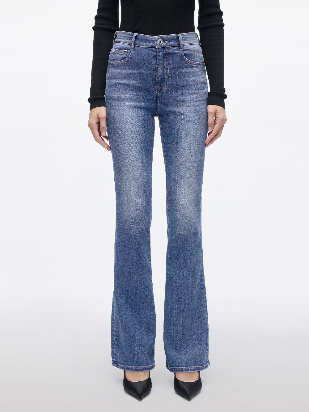 miss sixty MID-WAIST FLARED JEANS MIDDLE BLUE